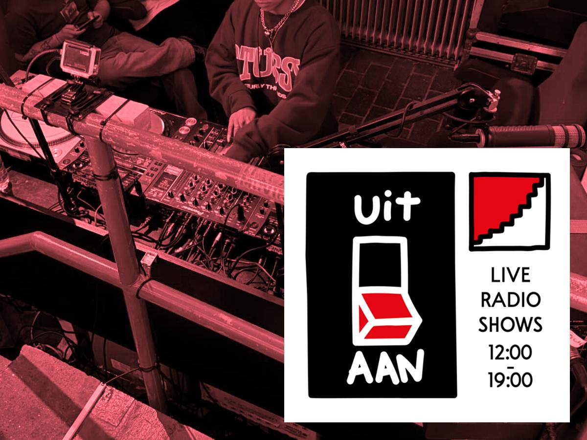 AAN / UIT Live radio bij Stranded FM